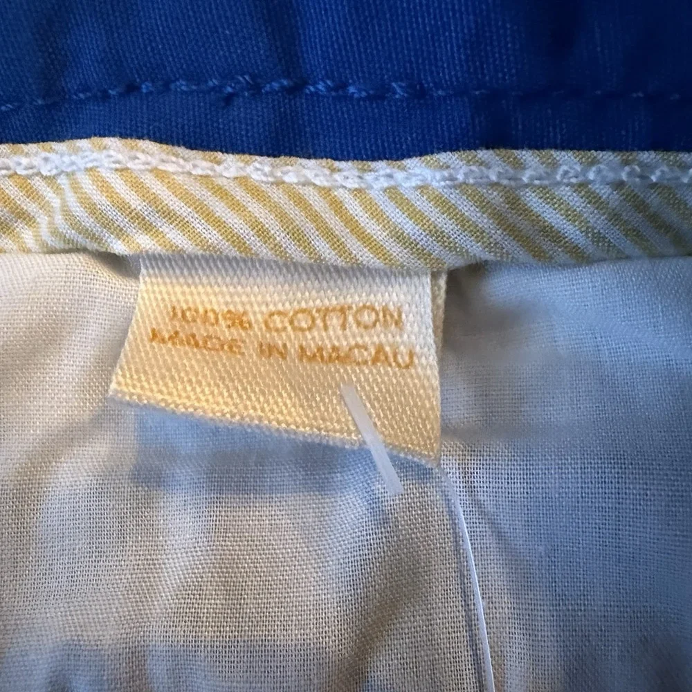 NWT J.Crew 4 R Favorite Fit Classic Twill Chino Pants Broken In Cotton Blue